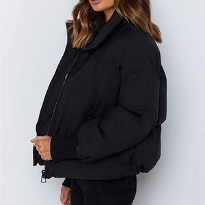 UANEO Women’s Black Puffer Jacket